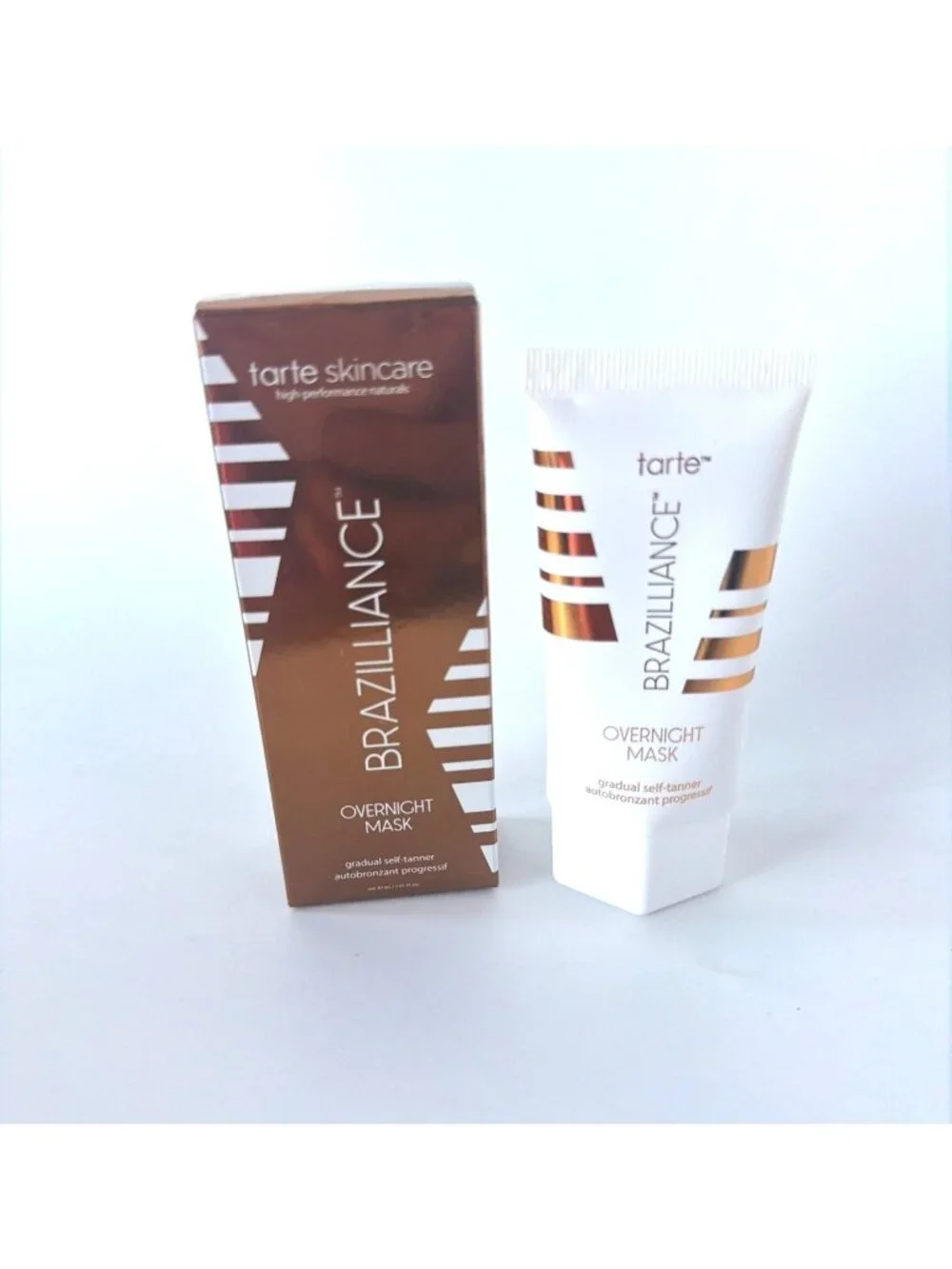 Tarte Skincare Brazilliance Overnight Mask Self Tanner 1.01oz / 30ml.